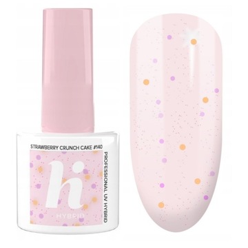 HI HYBRID LAKIER HYBRYDOWY 140 STRAWBERRY CAKE 5ml