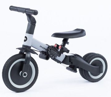 MOOVKEE MIKE Велосипед 6в1 крутой серый