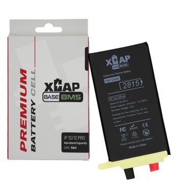 BATERIA XCAP IPHONE 12 / 12 PRO JAKOŚCI PREMIUM BEZ TAŚMY BMS