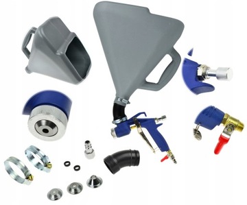 ПИСТОЛЕТ ДЛЯ ШТУКАТУРКИ 7,5 Л, БЕЛАЯ ШТУКАТУРКА С РЕЗИНОВЫМ СОЕДИНЕНИЕМ