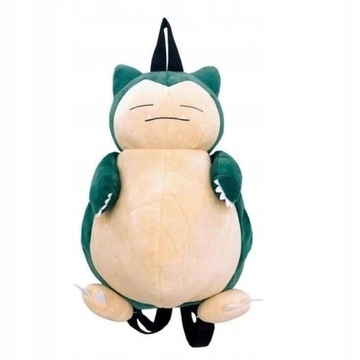 Snorlax pluszowy plecak przedszkole kreskówka