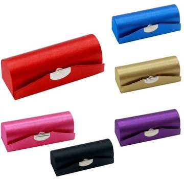 Футляр, контейнер для помады, органайзер для помады, с зеркалом, застежка-кнопка, КРАСНЫЙ