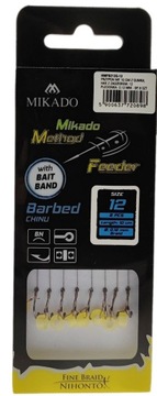 HACZYKI Z PRZYPONEM MIKADO PLECIONKA nr.12 GUMKA