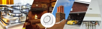 Беспроводной Wi-Fi детектор угарного газа Tuya SL-DC01