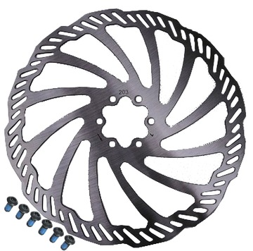 TARCZA HAMULCOWA 203mm AVID HS1 SHIMANO XT TEKTRO XT FORMULA ELIXIR