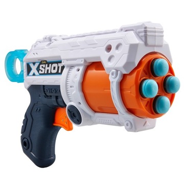 Пистолет ZURU X Shot Fury 4 + 16 дротиков