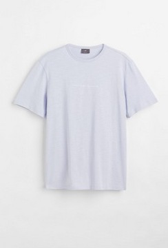 H&M bawełniany t-shirt regular fit M 180 D132