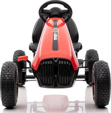 ГОКАРТ С ПЕДАЛЯМИ, НАДУВАННЫЕ КОЛЕСА, ТОРМОЗА