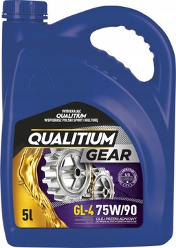 Olej przekładniowy Qualitium Gear GL-4 75W90 5 l