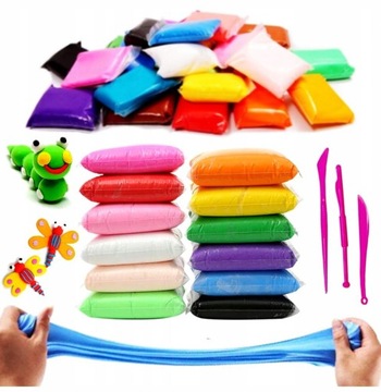 СЕНСОРНАЯ ПЕНА PLASTYLINE МОДЕЛИРУЮЩАЯ ГЛИНА 12 ШТ. ПЕНА