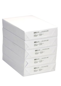 Бумага белая копировальная для универсального офисного принтера А4 80г 5х500