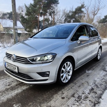 Volkswagen Golf Sportsvan Sportsvan 1.4 TSI BlueMotion Technology 150KM 2015 Volkswagen Golf Sportsvan Volkswagen Sportsvan 1.4b Automat DSG Radar LEDy