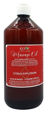 ECOU Cytrusowy olejek do masażu 1000 ml