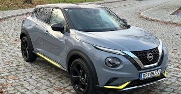 Nissan Juke II Crossover 1.0 DIG-T 114KM 2022 Nissan Juke 1.0 benzyna, KIIRO, JAK NOWY Niski Przebieg Benzyna 114KM, zdjęcie 1