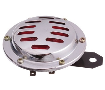 MZ ETZ JUNAK JAWA TS WSK 125 MIŃSK ROMET Звуковой сигнал хромированный, 12 В