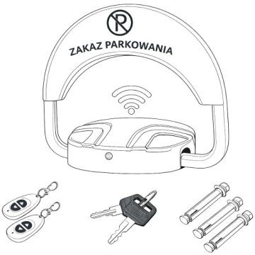 ПАРКОВОЧНЫЙ ЗАМОК С ДИСТАНЦИОННЫМ УПРАВЛЕНИЕМ АВТОМАТИЧЕСКИЙ СКЛАДНОЙ СТАЛЬНОЙ СТОЙК