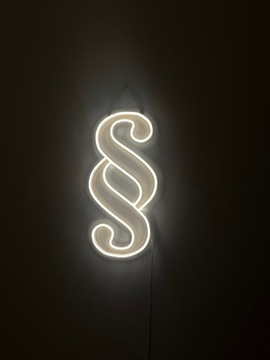 Пункт 100 см / неоновый светодиод / Ледон / Реклама / Канселария Правна / Офис