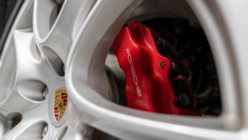 НАКЛЕЙКА НА ЗАДНИЙ ТОРМОЗНОЙ СУППОРТ PORSCHE Hi-TEMP 8 ЛЕТ