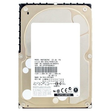Fujitsu MAP3367NC 36GB SCSI 80PIN 10000Rpm 3.5''