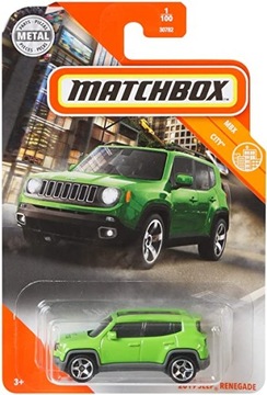 MATCHBOX JEEP RENEGADE jak H Wheels METALOWE