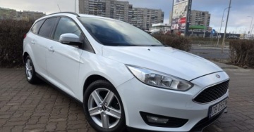 Ford Focus III Kombi Facelifting 1.5 TDCi 120KM 2015 Ford Focus SW Wzorowy Super Stan Navi - Tempomat - Zarejestrowany, zdjęcie 2