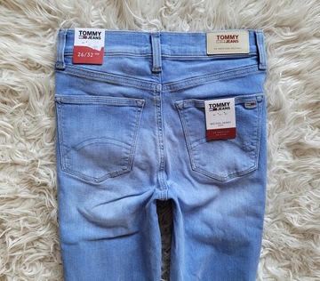 rurki TOMMY Jeans Hilfiger NORA Skinny W26 L32