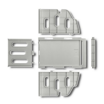 Внешний диспенсер этикеток Qoltec Серый