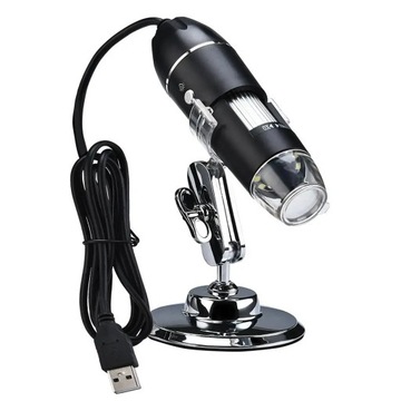 USB-микроскоп с цифровым зумом и 1600-кратным увеличением.