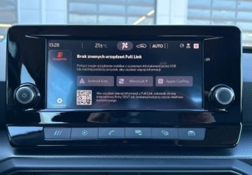 Seat Leon IV 2021 Seat Leon Style, Tempomat, Apple CarPlay, Bezwypadkowy, Salon Polska, 1 wl., zdjęcie 26