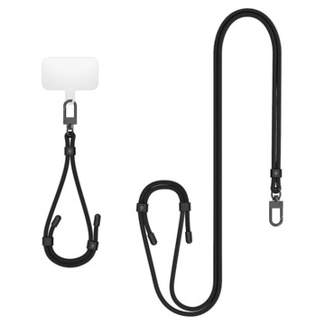 ЧЕХОЛ ДЛЯ ТЕЛЕФОНА НА ШЕЙЕ SPIGEN ROPE CROSSBODY - КОРОТКИЙ + ДЛИННЫЙ
