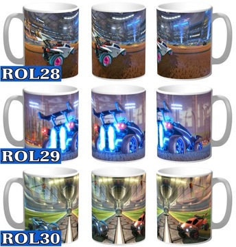 KUBEK ROCKET LEAGUE Prezent Kartonik Imię GRATIS GRA DLA FANA NA URODZINY
