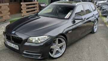 BMW Seria 5 F10-F11 Limuzyna 520d 184KM 2014 BMW 520 184PS OPŁACONY Bezwypadkowy Automat, zdjęcie 2