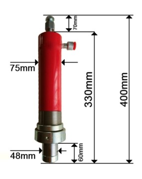 НАСОС + ГИДРАВЛИЧЕСКИЙ ЦИЛИНДР + МАНОМЕТР ПРЕСС 20Т