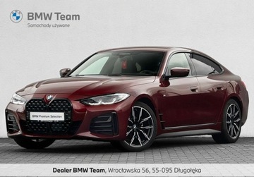 BMW Seria 4 G22-23-26 Coupe 2.0 420d 190KM 2024 BMW Seria 4 I wlasciciel M Sport Gwarancja Bezwypadkowy FVAT23