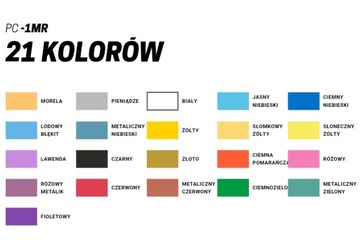 НАБОР 8цветных маркеров POSCA PC-1MR 0,7мм UNI