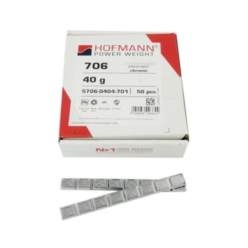 Ciężarki klejone motocykl H706 Chrom 1 szt.