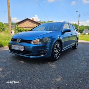 Volkswagen Golf VII Variant 1.6 TDI BlueMotion Technology 110KM 2014 Volkswagen Golf Aluminiowe Felgi Czujniki ParkowaniaNawigacja Gwarancja Vip