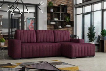 elegancki narożnik PANAMA pikowana sofa do salonu