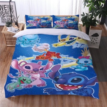 КОМПЛЕКТ ПОСТЕЛЬНОГО ПРИНАДЛЕЖНОСТИ Lilo & Stitch 160x200 3 ПРЕДМЕТА
