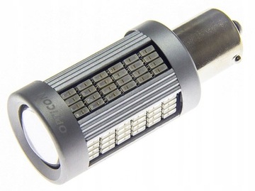 Żarówka LED Py21W P21W Ba15s 12V DC Pomarańczowy