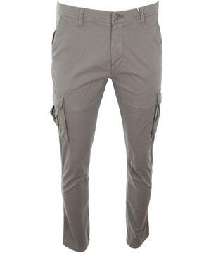брюки карго из хлопка GREY STRAIGHT W50(34)