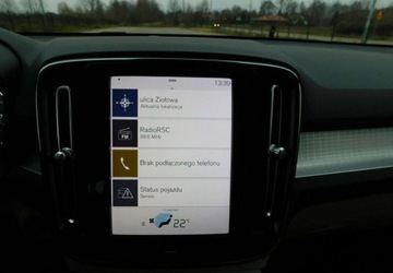 Volvo XC40 Crossover 1.5 T3 163KM 2020 Volvo XC 40 z Gwarancja Bezowa Tpicerka Kamera Model 2021r 1.5 Benzyna, zdjęcie 17