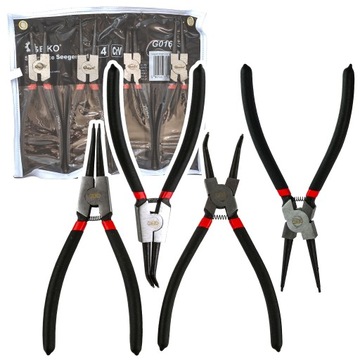 SZCZYPCE DO SEGERÓW WEWNĘTRZNE ZEWNĘTRZNE PROSTE WYGIĘTE 10 CALI