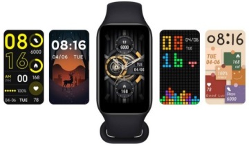 Смарт-браслет Xiaomi Mi Band 8 Active розового цвета