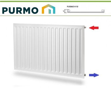 PURMO H 400x2300 ГИГИЕНИЧЕСКАЯ мощность: 1033 СТОРОНА C 10