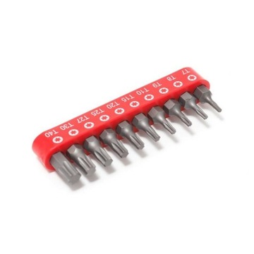 Zestaw bitów końcówki TORX 1/4