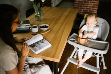 Kidwell EATAN стульчик для кормления 4в1 Серый