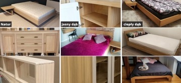 Кровать из бука с наклонным изголовьем 80х200