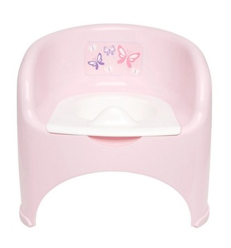 Nocnik Mothercare Antypoślizgowy z Wkładką Różowy