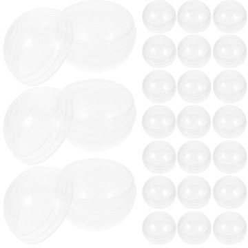 ПУСТЫЕ ПРОЗРАЧНЫЕ КРУГЛЫЕ КАПСУЛЫ МАЛЕНЬКИЕ ПОДАРОЧНЫЕ КАПСУЛЫ